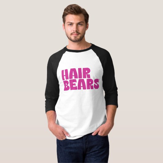 Haar Beren T-shirt (Voorkant volledig)
