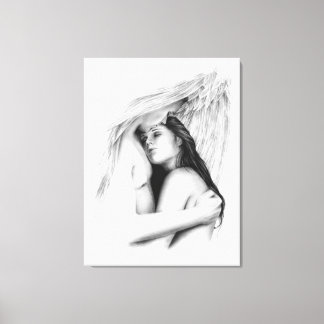 Haar beschermer engelen canvas print