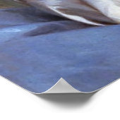 Haar beste vriendin | Kleine meid met Kitten Poster (Hoek)