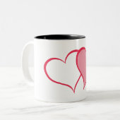 Haar BETERE HALVE mok zij + ZIJ (1 van 2) (Voorkant links)