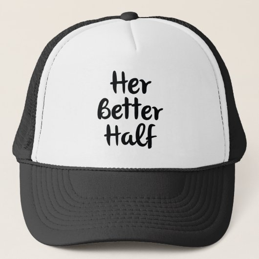Haar betere helft trucker pet (Voorkant)