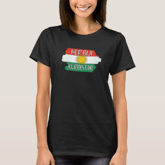 Haar Biji Kurdistan Koerdische Koerdische Land T-shirt
