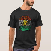 Haar Biji Kurdistan Lion Nationale vlag Koerdisch  T-shirt (Voorkant)