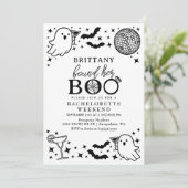 Haar boek Halloween Bachelorette Weekend gevonden Kaart (Staand voorkant)