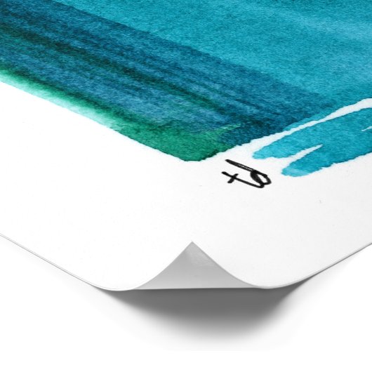 Haar boven poster (Hoek)