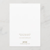 Haar Bow Clip toevoegen Logo Informatiekaartje (Achterkant)