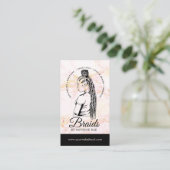 Haar Braider, Braids, Braiding Stylist, Hair Salon Visitekaartje (Staand voorkant)