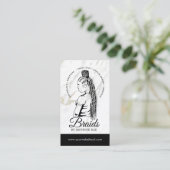 Haar Braider, Braids, Braiding Stylist, Hair Salon Visitekaartje (Staand voorkant)