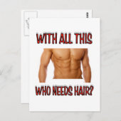 haar briefkaart (Voorkant / Achterkant)