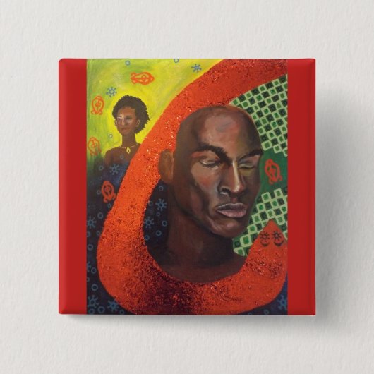 Haar Button (Voorkant)