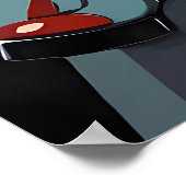 Haar Capsule, Haar Keuze - Ken Gage Surreal Art Poster (Hoek)