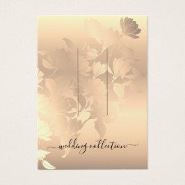 Haar Clip Display Kaart Romantic  Roze Blush