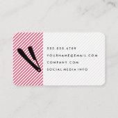 Haar Clippers & Razor Visitekaartje (Achterkant)