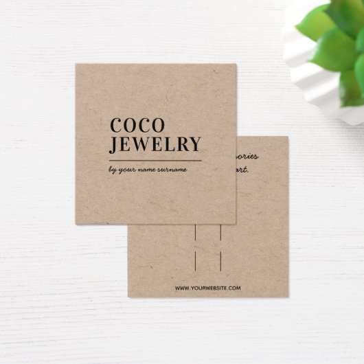 Haar Clips Accessoires Display Kaart (Bureau)