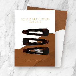 Haar Clips Accessoires Display Kaart