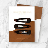 Haar Clips Accessoires Display Kaart