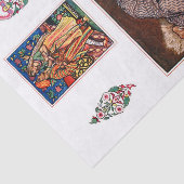 Haar droevige liedje tissuepapier (Detail)