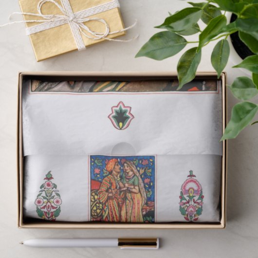 Haar droevige liedje tissuepapier (Geschenk)