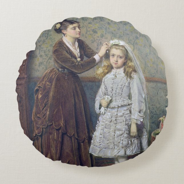 Haar eerste mededeling rond kussen (Voorkant)