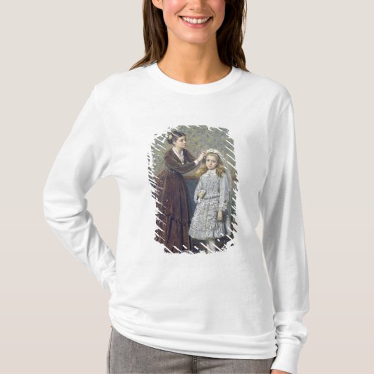 Haar eerste mededeling t-shirt (Voorkant)