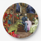 Haar eerste T-Rex Papieren Bordje (Voorkant)