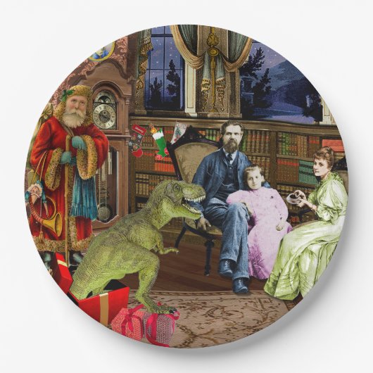 Haar eerste T-Rex Papieren Bordje (Voorkant)