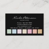 Haar- en Beauty Salon Loyalty-kaart Klantenkaartje (Achterkant)