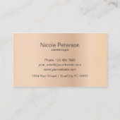 Haar- en Beauty Salon Loyalty-kaart Klantenkaartje (Achterkant)