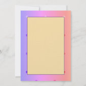 Haar en haar lesbische douche notitiekaartje (Achterkant)