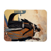 Haar en hem, Mode Illustration, 1921 (pochoir p. Magneet (Horizontaal)