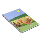 Haar en kip notitieboek (Rechterzijde)