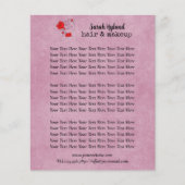 Haar en make-up flyer (Voorkant)