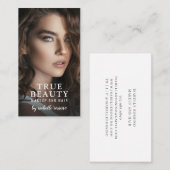Haar en Makeup Foto Visitekaartje (Voorkant / Achterkant)