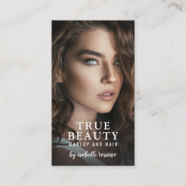 Haar en Makeup Foto Visitekaartje