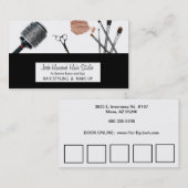 Haar- en Makeup-Visitekaartje Visitekaartje (Voorkant / Achterkant)