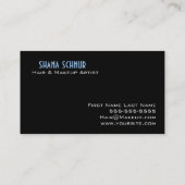 Haar- en Makeup-Visitekaartje Visitekaartje (Achterkant)