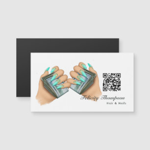 Haar en nagels QR Code