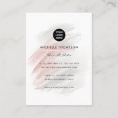 Haar- en nagelVisitekaartje Visitekaartje (Achterkant)