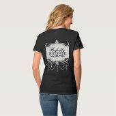 Haar- en Nail Salon-Shirten T-shirt (Achterkant volledig)
