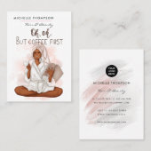 Haar- en schoonheidsVisitekaartje Visitekaartje (Voorkant / Achterkant)