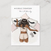 Haar- en schoonheidsVisitekaartje Visitekaartje (Voorkant)