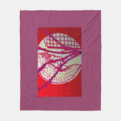 Haar Excellentes Stad Fleece Deken (Voorkant)