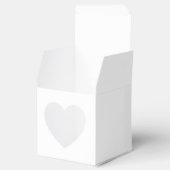 Haar favoriete aangepaste elegante monochrome brui bedankdoosjes (Geopend)