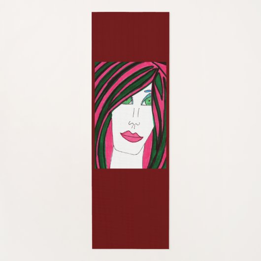 Haar favoriete yogamat (Voorkant)