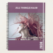 Haar Geblazen Kapper, Salon Planner (Voorkant)