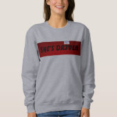 HAAR GEDRIVEN Sweatshirt (Voorkant)