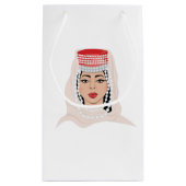 Haar geest is net zo sterk als het land waar ze va klein cadeauzakje (Achterkant)