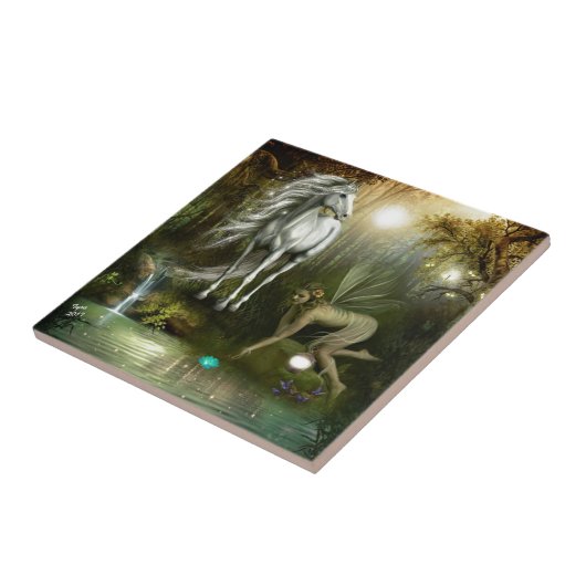 Haar geheime plaats tegeltje (Zijkant)