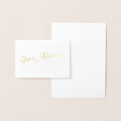 Haar geloften trouwdag gelofte Kaart (Display)