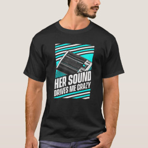 Haar geluid drijft me gek audio geluidstechnicus H T-shirt